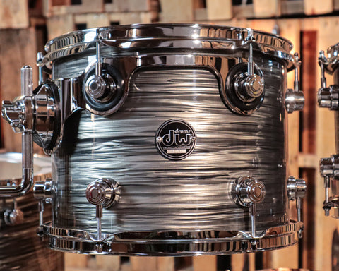 DW Performance Pewter Oyster Stage Drum Set - 18x22, 8x10, 9x12, 14x16