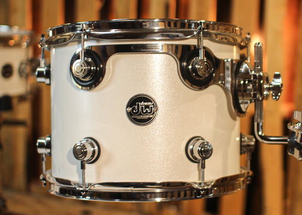 DW Performance White Ice Lacquer Drum Set - 16x20,9x12,12x14,14x16,6.5x14