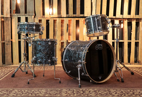 DW Performance Black Diamond Drum Set - 18x22,9x13,14x14,5.5x14