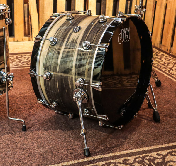 DW Exotic Performance Black Poplar Drum Set - 14x22,9x13,16x16,6.5x14