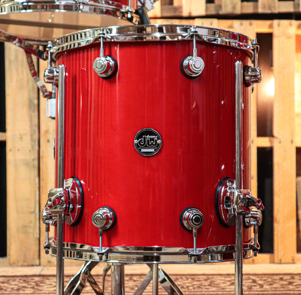 DW Performance Candy Apple Drum Set - 16x20,8x10,9x12,14x14,6.5x14