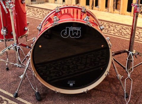 DW Performance Candy Apple Drum Set - 16x20,8x10,9x12,14x14,6.5x14