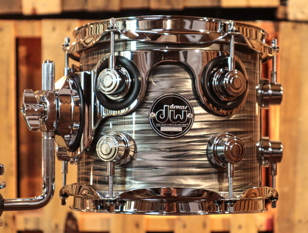 DW Performance Pewter Oyster Rack Tom - 7x8