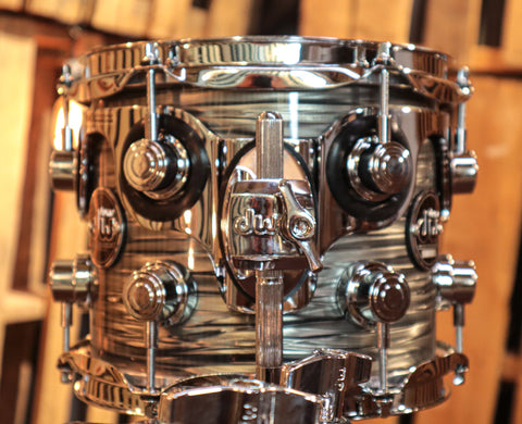 DW Performance Pewter Oyster Rack Tom - 7x8