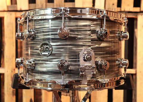 DW Performance Pewter Oyster Snare Drum - 8x14