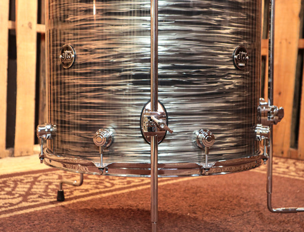 DW Performance Pewter Oyster Floor Tom - 16x18