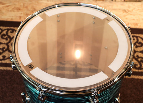 DW Performance Turquoise Oyster Floor Tom - 14x16