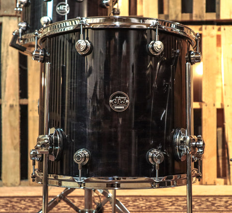 DW Performance Ebony Stain Drum Set - 14x24,9x12,14x16,8x14