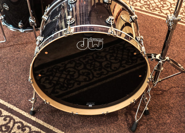 DW Performance Ebony Stain Drum Set - 14x24,9x12,14x16,8x14