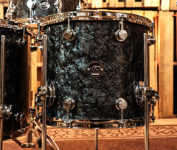 DW Performance Black Diamond Drum Set - 14x22,7x8,8x10,9x12,12x14,14x16,5.5x14