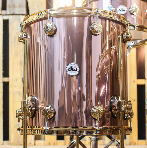 DW Collector's Maple Rose Copper Drum Set - 22,13,16,6.5x14 - SO#1168591