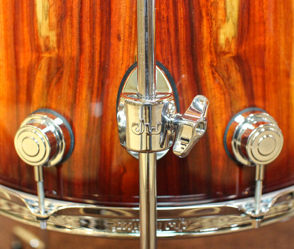 DW Collector's Almond Burst Over Padauk Drum Set - 22,10,12,16 - SO#1161699