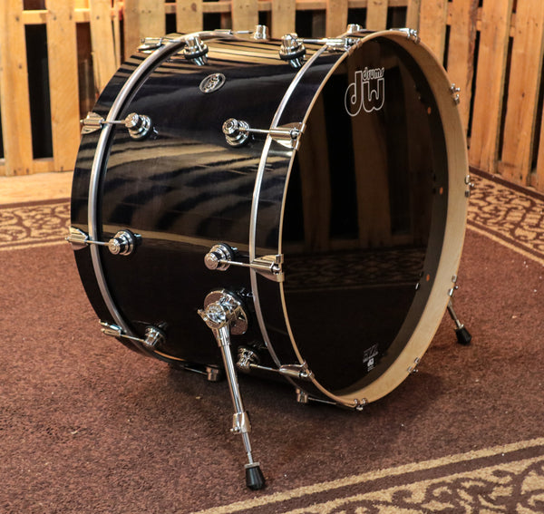 DW Performance Ebony Stain Bass Drum - 14x24