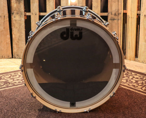 DW Performance Ebony Stain Bass Drum - 18x22