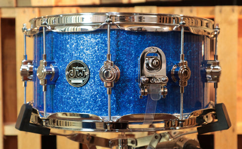 DW Performance Blue Sparkle Snare Drum - 6.5x14