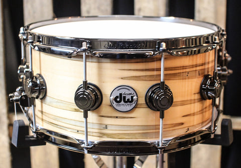 DW Collector's Mineral Maple Standard w/ Black Nickel Hardware 6.5x14 Snare - SO#1157750