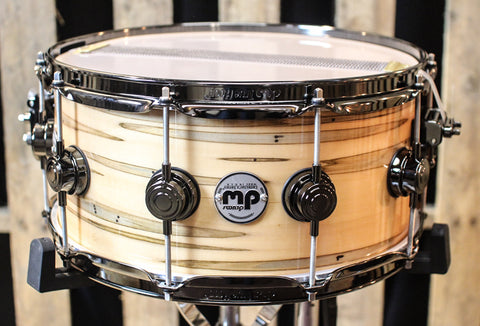 DW Collector's Mineral Maple Standard w/ Black Nickel Hardware 6.5x14 Snare - SO#1157750