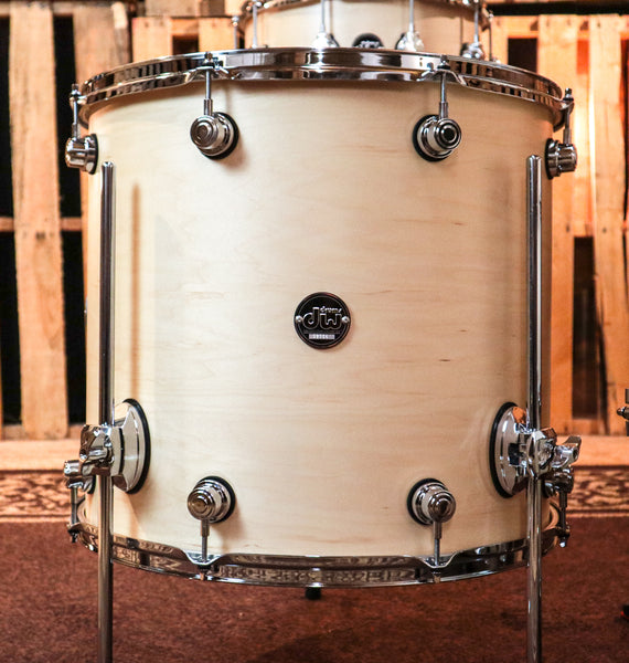 DW Performance Satin Natural Drum Set - 14x24,10x13,16x18,6.5x14