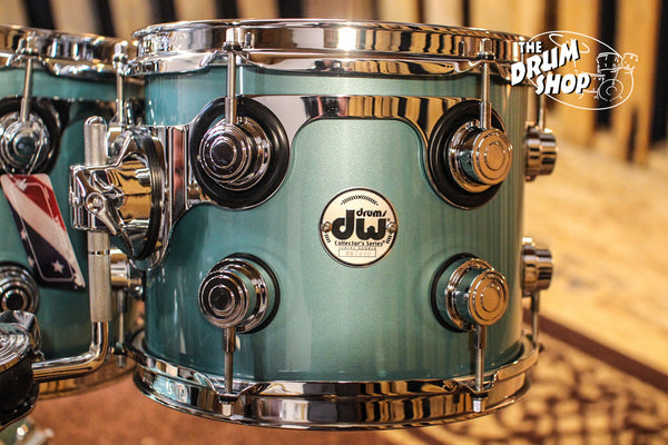 DW Collector's Series Drum Set, Artesian Green Metallic SO# 1101774