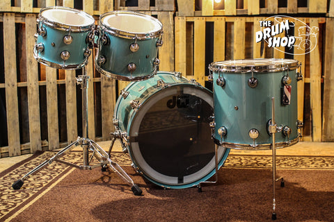 DW Collector's Series Drum Set, Artesian Green Metallic SO# 1101774