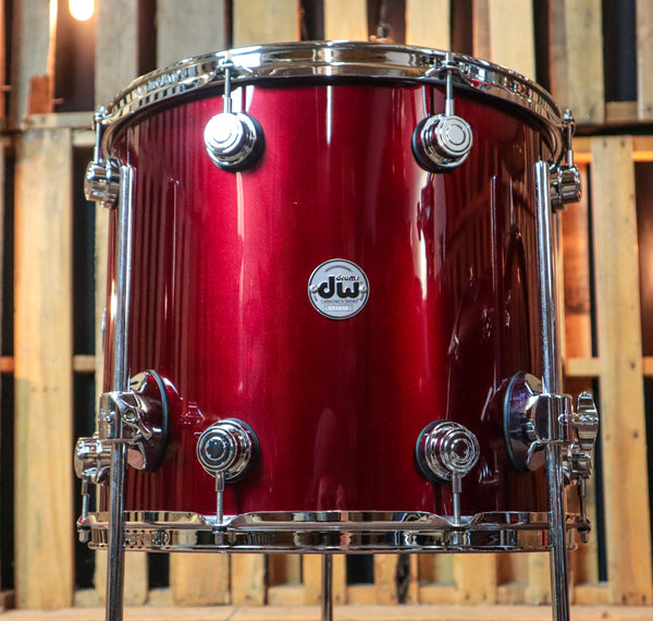 DW Collector's Metallic Burgundy Drum Set - 22,10,12,16 - SO#1045844