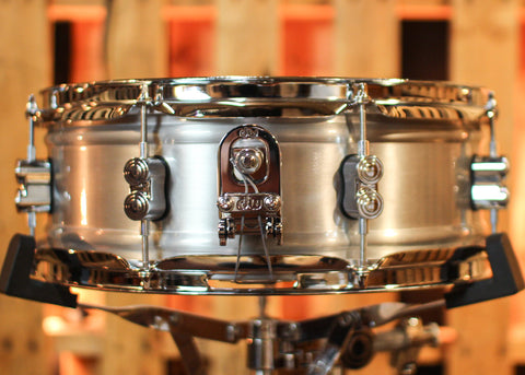 PDP 5x14 Concept Dual-beaded Brushed Aluminum Snare Drum - PDSN0514NBAC