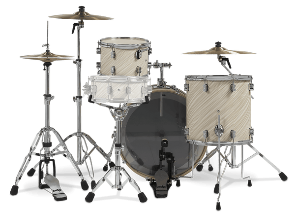 PDP Concept Maple Twisted Ivory Finish Ply Rock Drum Set PDCM24RKTI