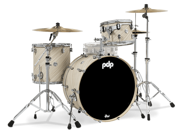 PDP Concept Maple Twisted Ivory Finish Ply Rock Drum Set PDCM24RKTI