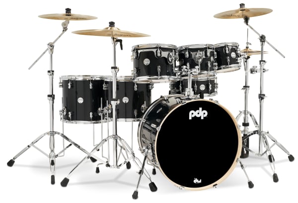 PDP Concept Maple Meteor Dust Finish Ply 7-Piece Drum Set PDCM2217MD